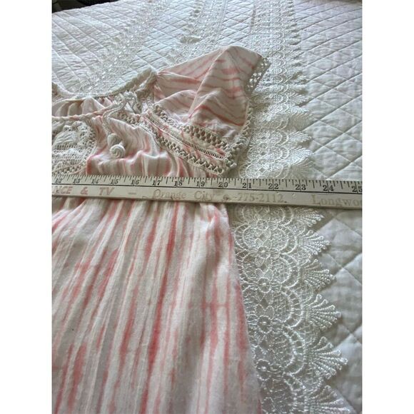 Good Hart Boho Top Crochet and Lace Trim Spring and Summer Top Size Small - Picture 10 of 11